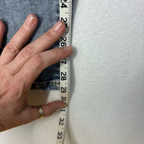 Judy Blue Boyfriend Fit Women’s Jeans 16W. Splatter paint accent. Distressed. - Picture 8 of 11